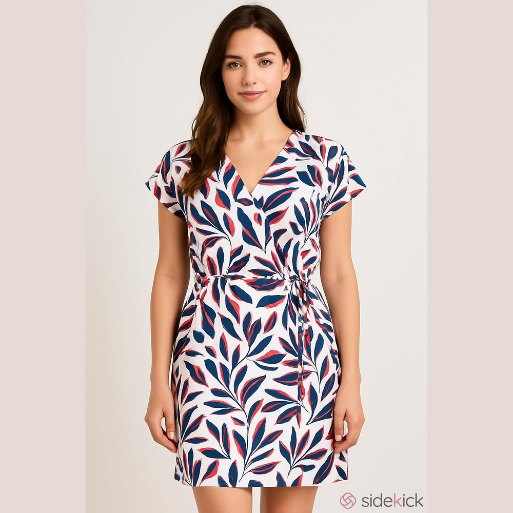 Colombia Summer Wrap Dress, Size M